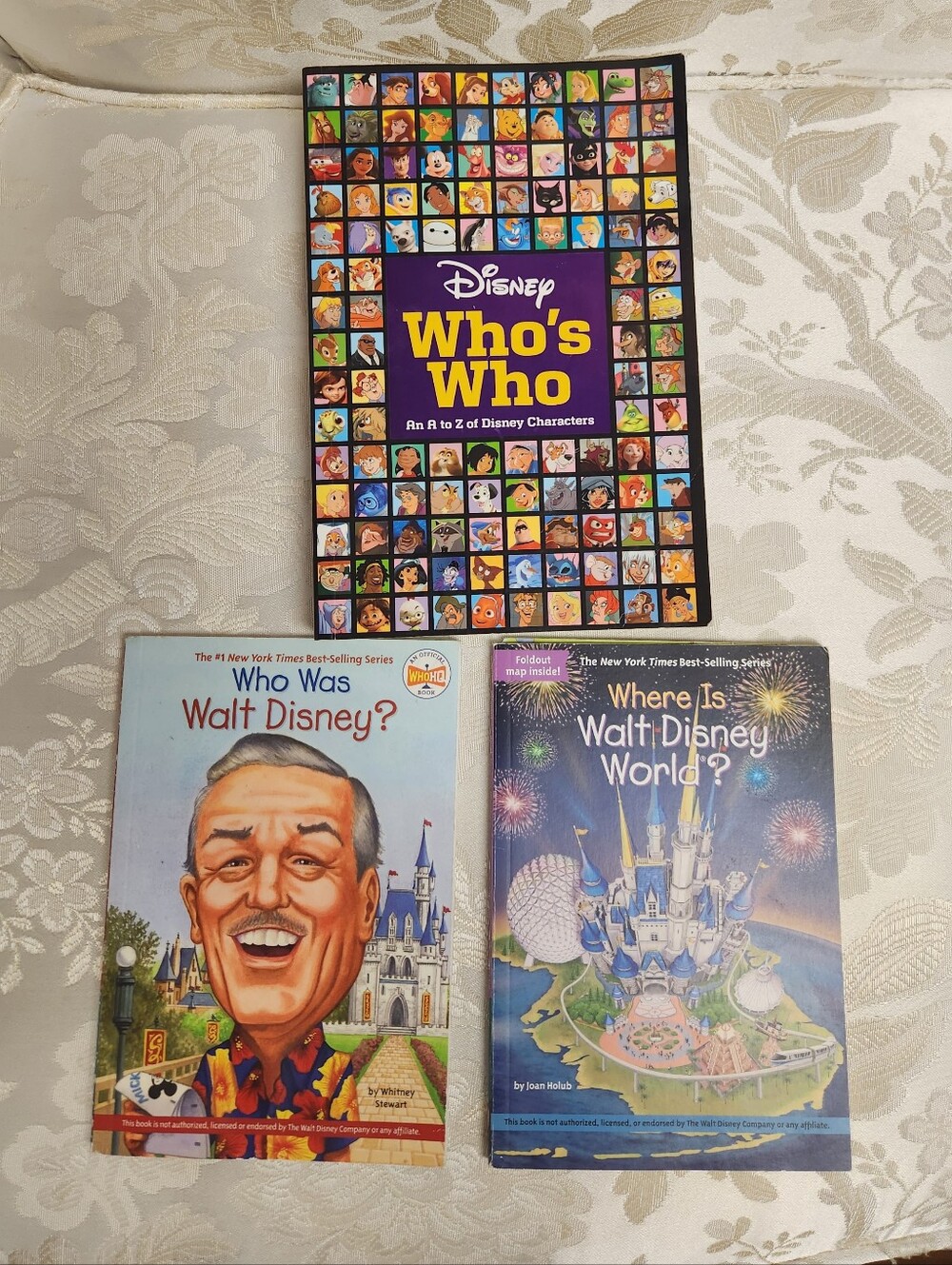 Where Is Walt Disney World? Who Was Walt Disney? Who's Who? Disney Books Lot